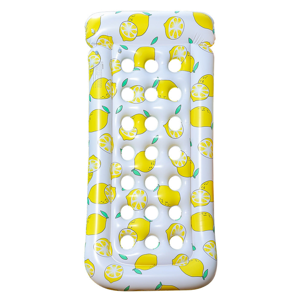 Ladies Inflatable Water Lounge with Fruity Design Bowlift