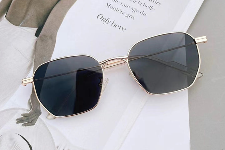 Square sunglasses with high-quality frame Bowlift