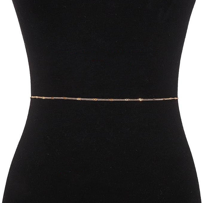 Delicate Adjustable Chain Belt Bowlift