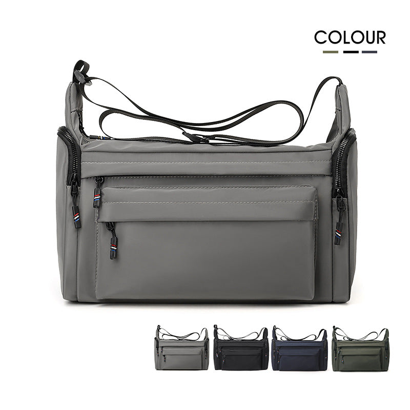 Structured Multi-Pocket Tactical Messenger Bag Bowlift