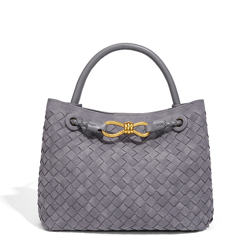 Chic Woven Handbag Bowlift