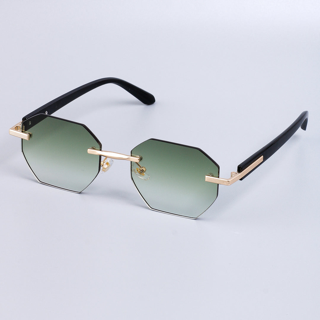 Ladies stylish sunglasses in trendy octagonal design with high-quality frame Bowlift