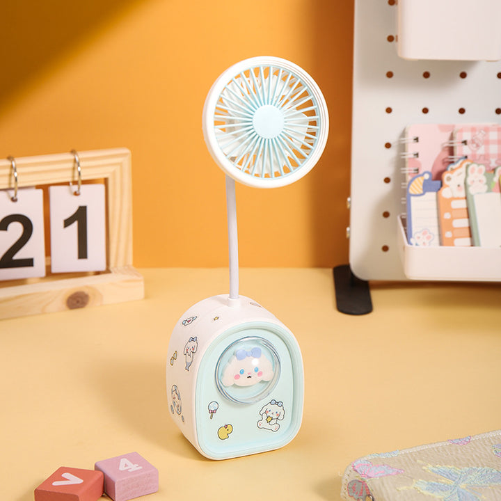 Portable Mini Desk Fan with Adjustable Speed Bowlift