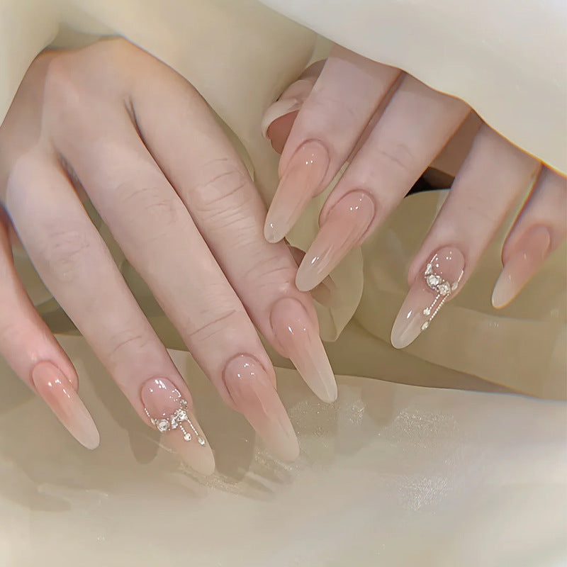 Acrylic Stiletto Press-On Nails Bowlift