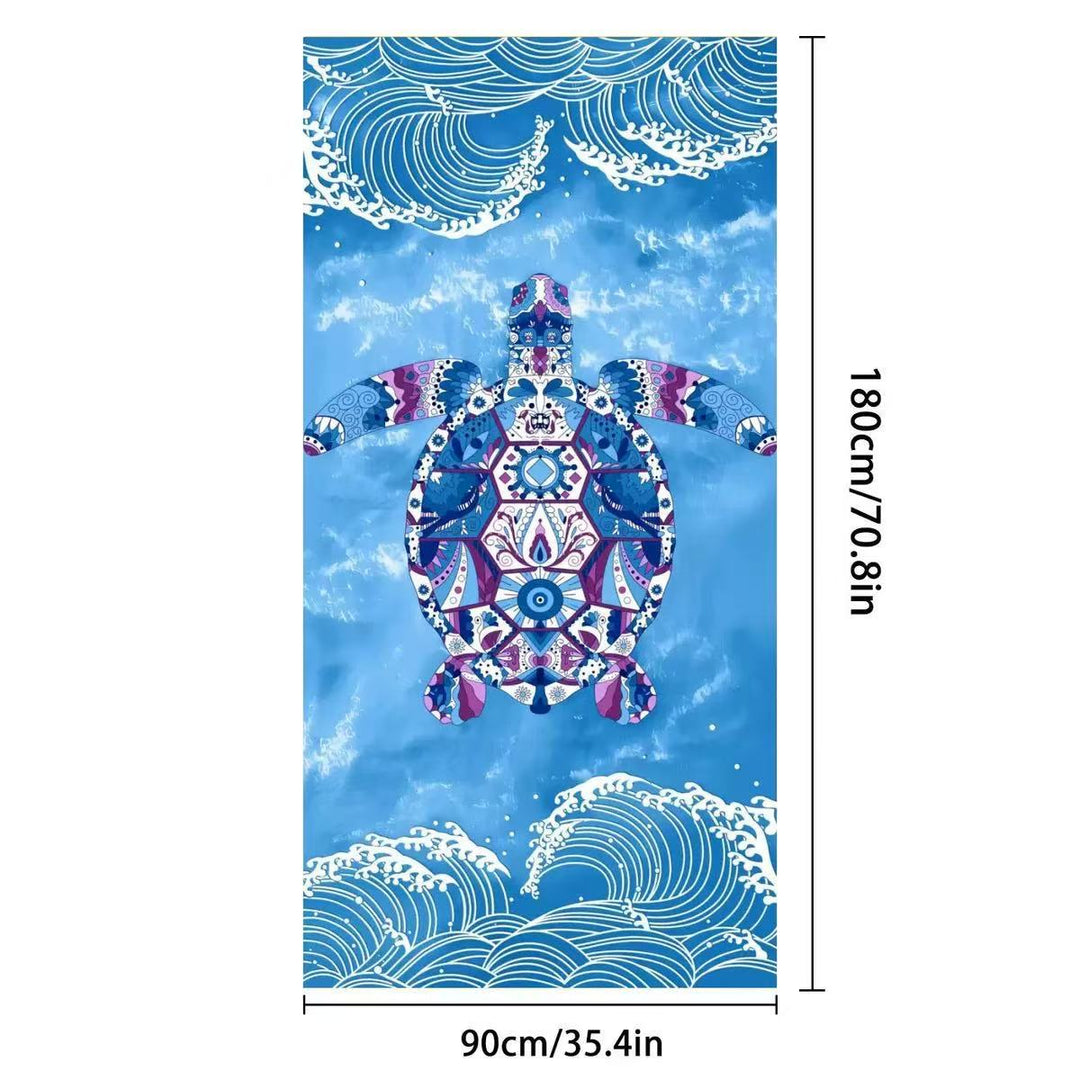 Artistic Beach Towel Bowlift