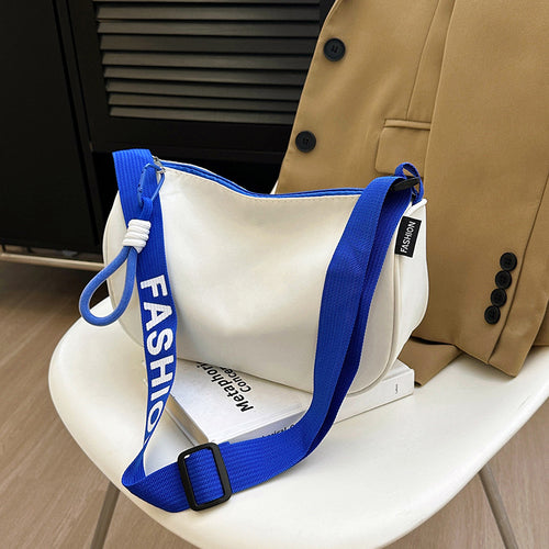 Versatile Soft Fabric Crossbody Bag Bowlift
