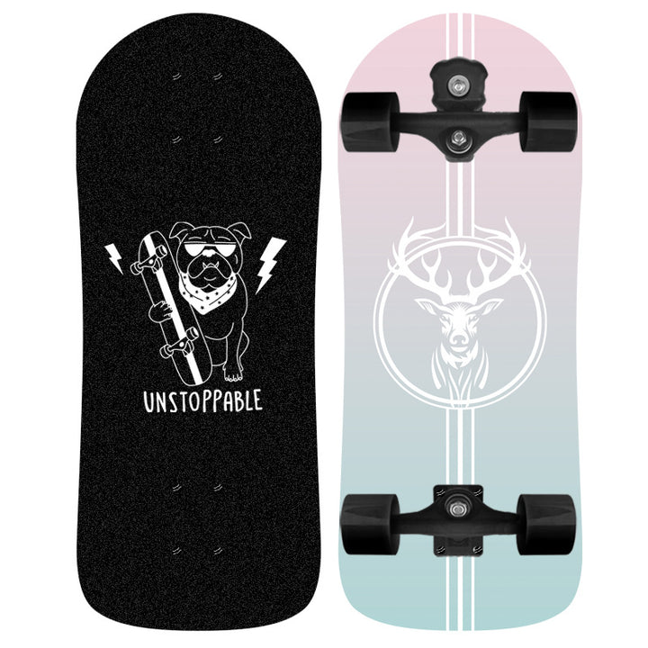 Kids Cartoon-Themed Skateboard Bowlift