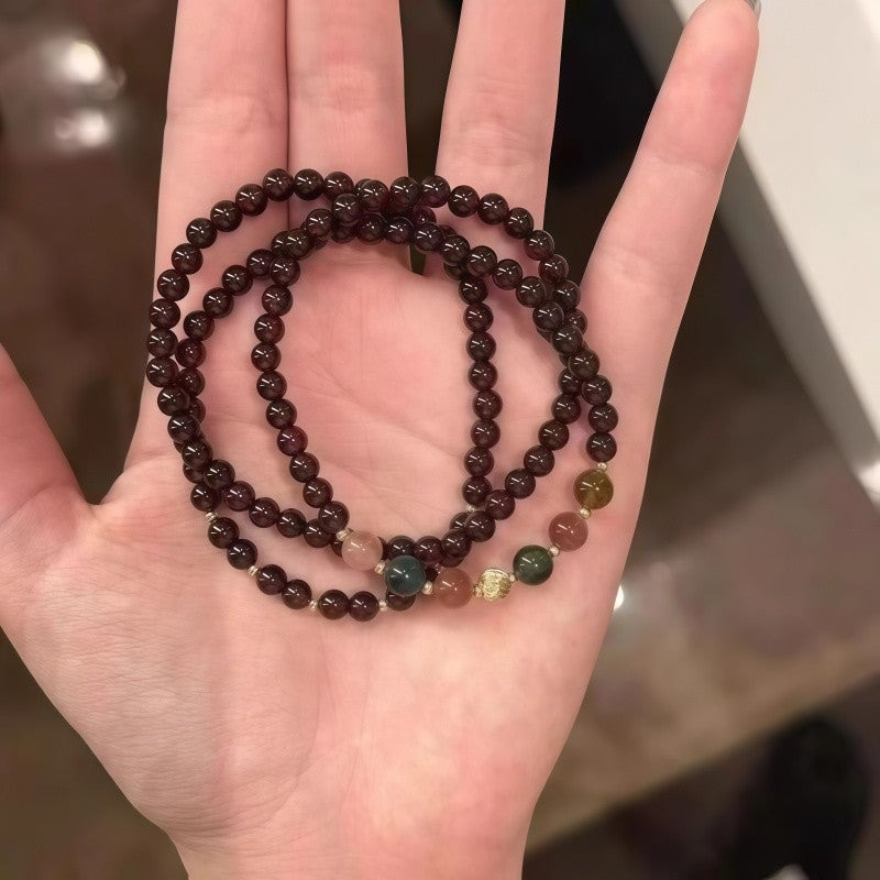 Natural Stone Beaded Bracelet Bowlift