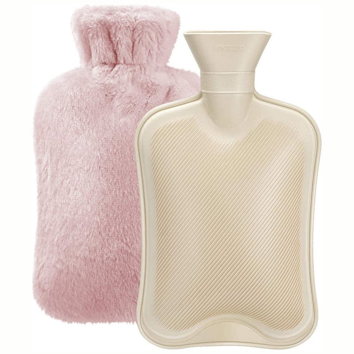 Plush Hot Water Bottle with Cover Bowlift