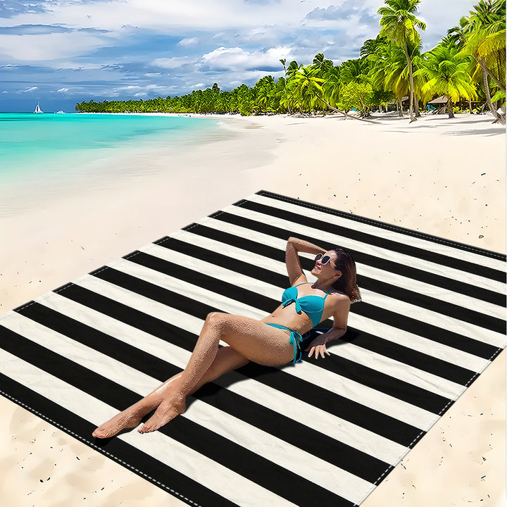 Mandala Design Beach Mat Bowlift