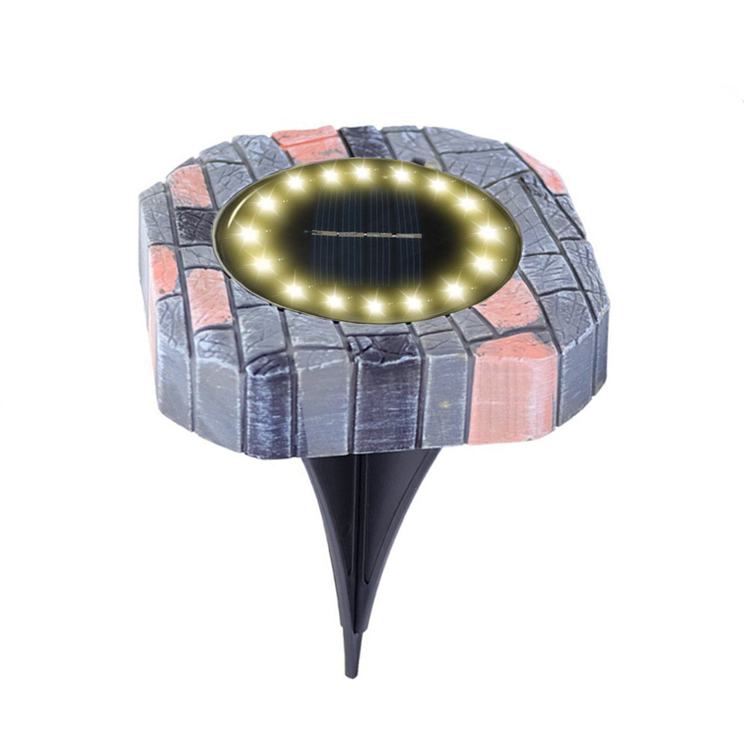 Solar-Powered Decorative Lamp Post