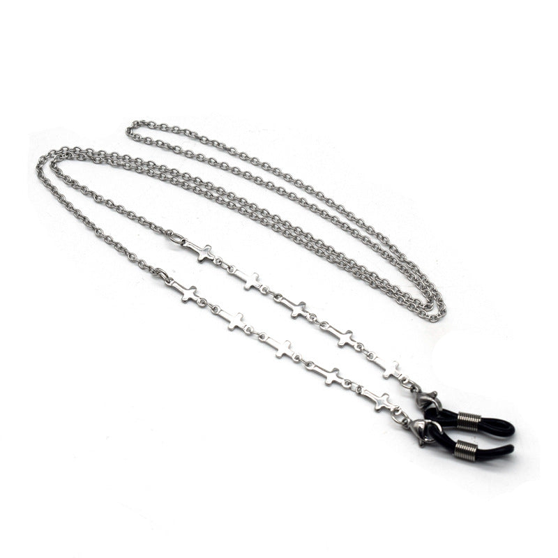 Adjustable Stainless Steel Eyewear Chain Bowlift
