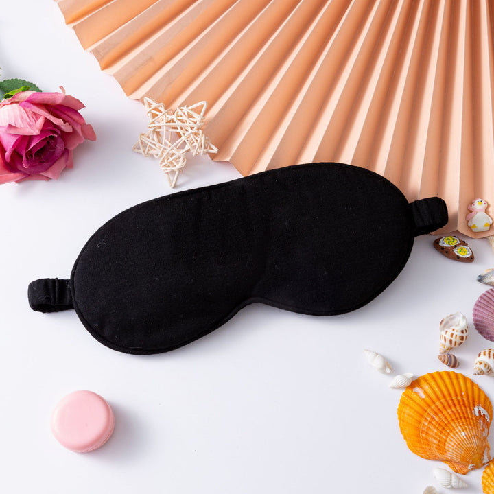 Unisex nan ergonomic sleep mask with soft cotton lining and adjustable elastic band Bowlift
