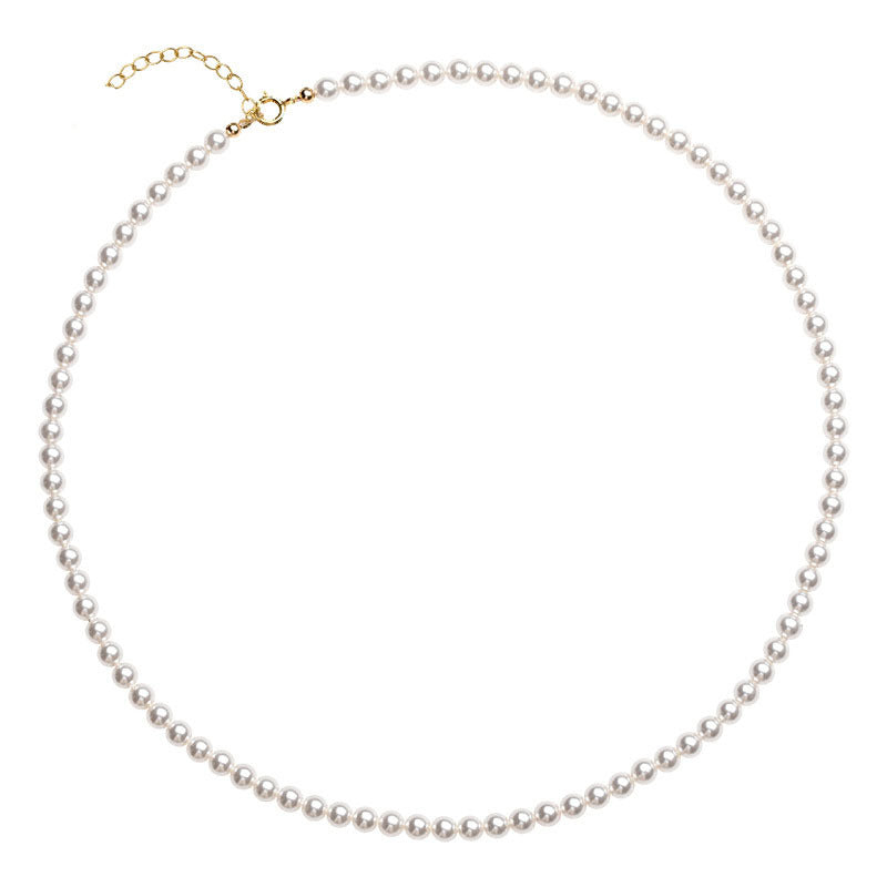 Delicate Pearl Necklace Bowlift