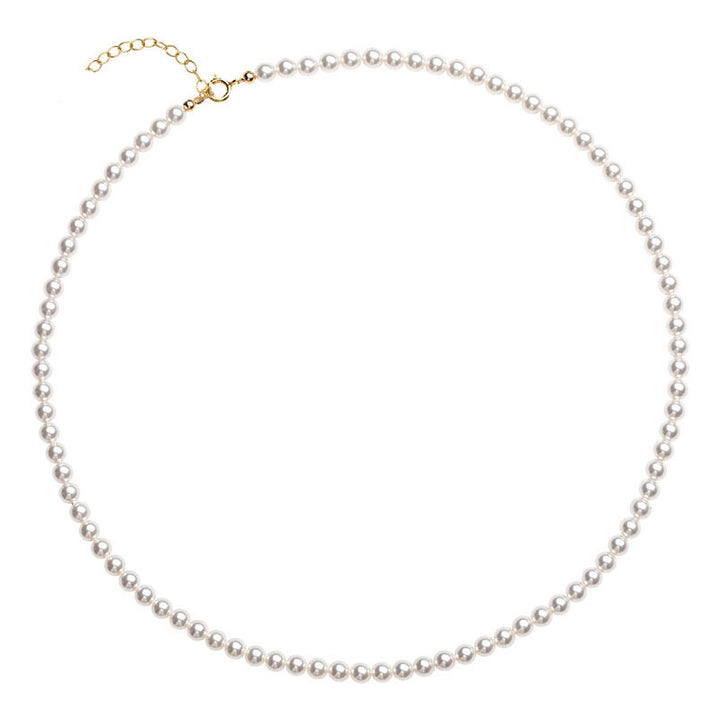 Delicate Pearl Necklace Bowlift
