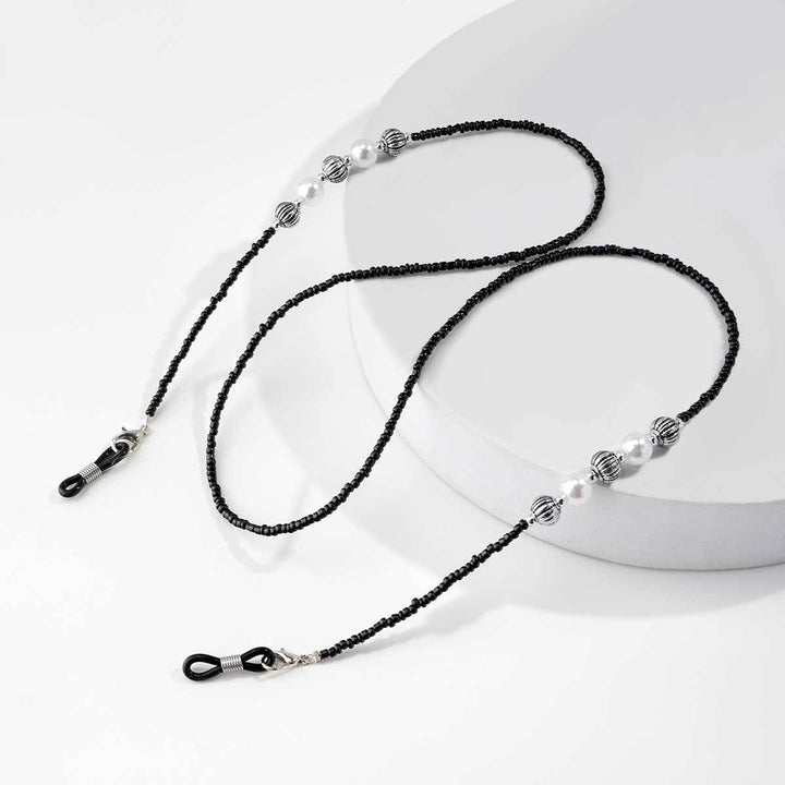 Artistic Beaded Eyewear Chain Bowlift