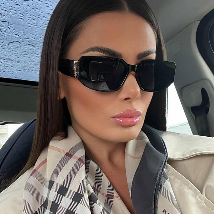 Women’s fashionable sunglasses with square design and luxurious details Bowlift