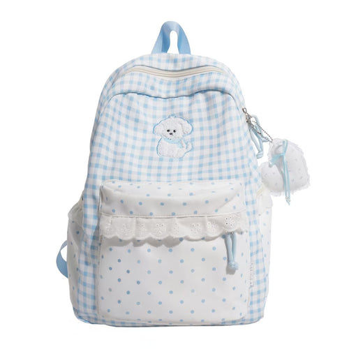 Playful Patterned Backpack Bowlift
