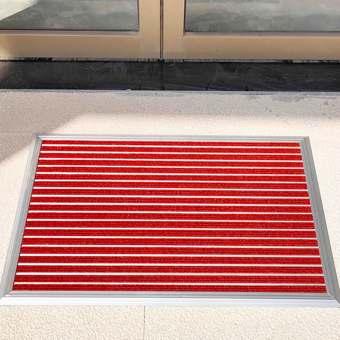 Striped Multi-Functional Entrance Mat Bowlift
