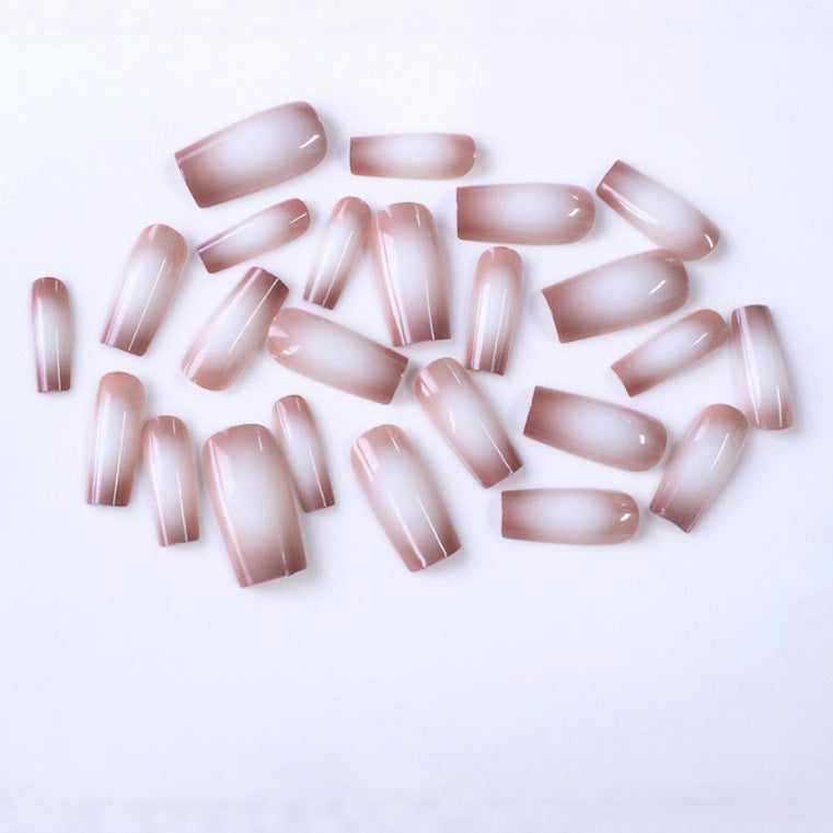 Ombre Acrylic Nail Extensions Bowlift