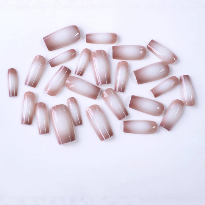 Ombre Acrylic Nail Extensions Bowlift