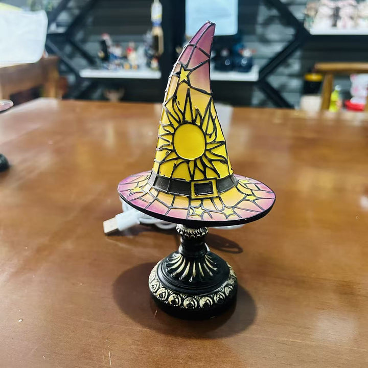 Decorative Witch Hat Table Lamp Bowlift