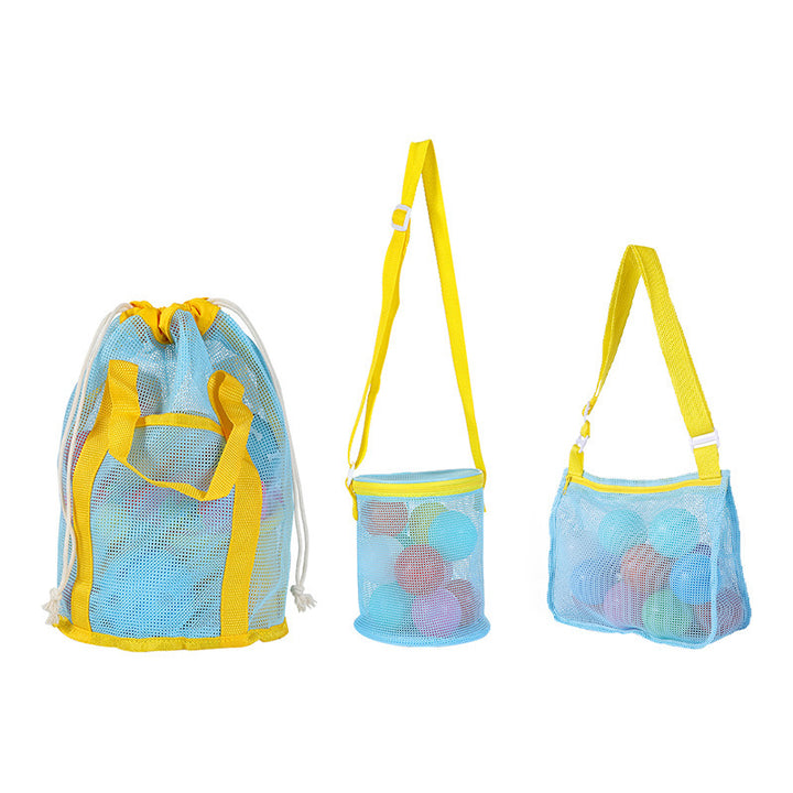 Sporty Shoulder Bag Made of Breathable Mesh Material Bowlift
