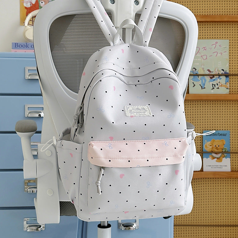 Cute Character-Printed Backpack Bowlift