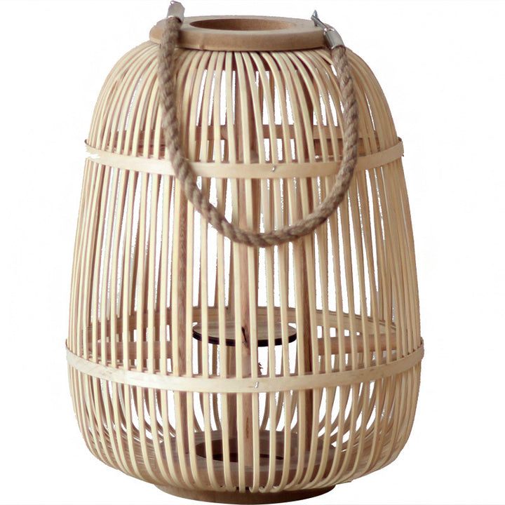 Stylish Rattan Lantern Bowlift