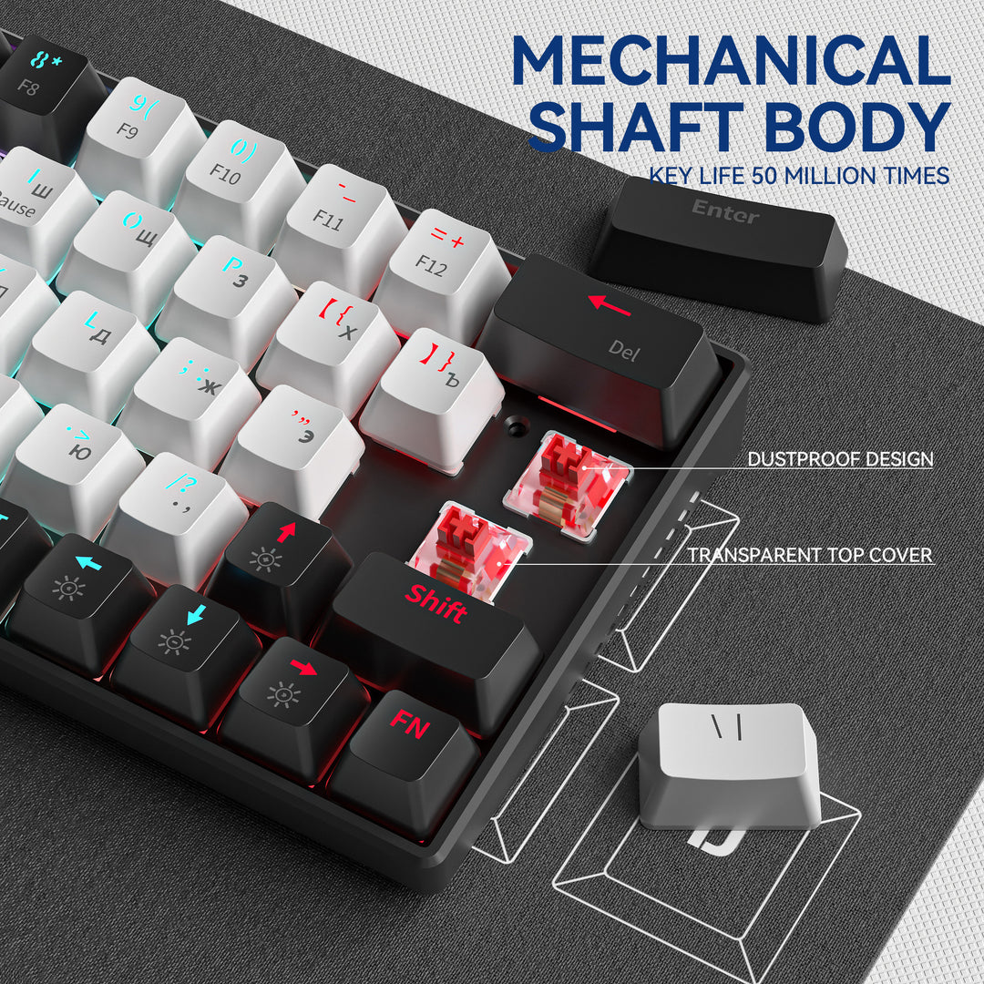 Mechanical Gaming Keyboard Bowlift