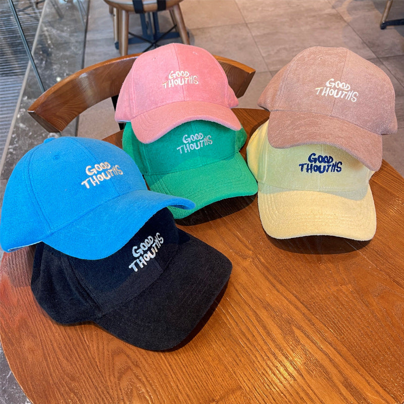 Women's Casual Embroidered Graphic Cap Bowlift