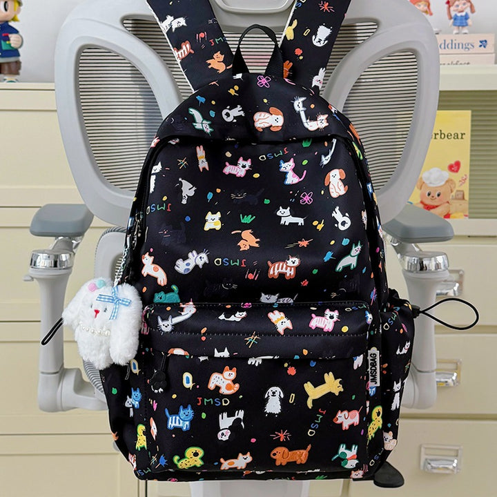 Playful Animal-Themed Backpack Bowlift
