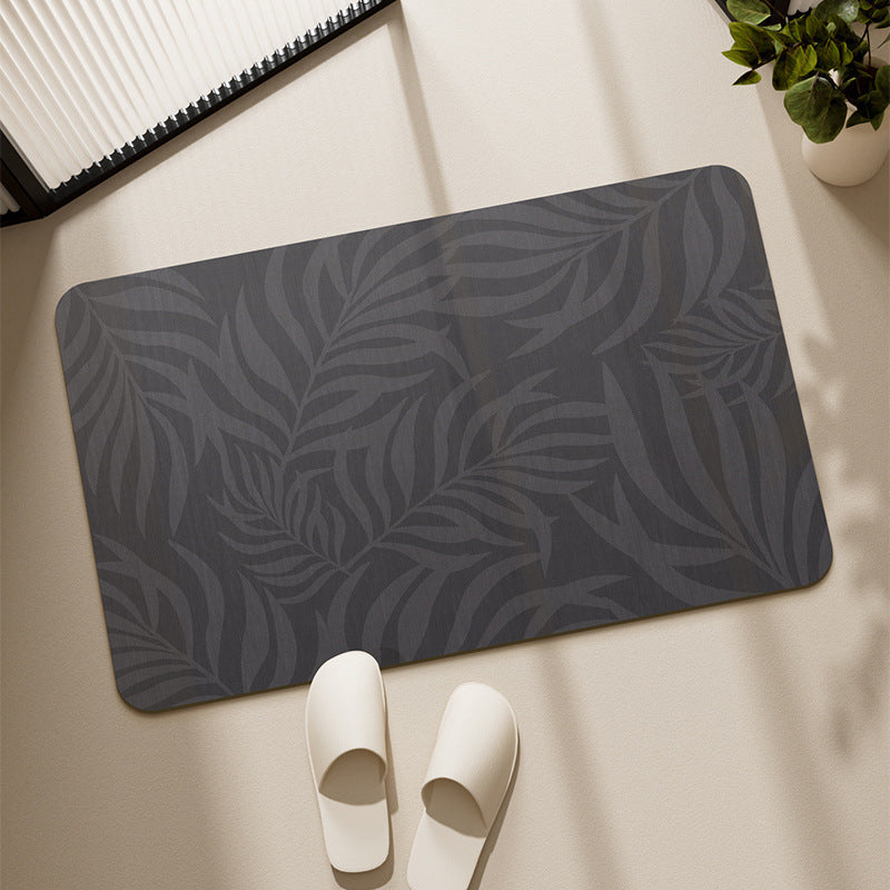 Soft Touch Nature-Themed Bath Mat