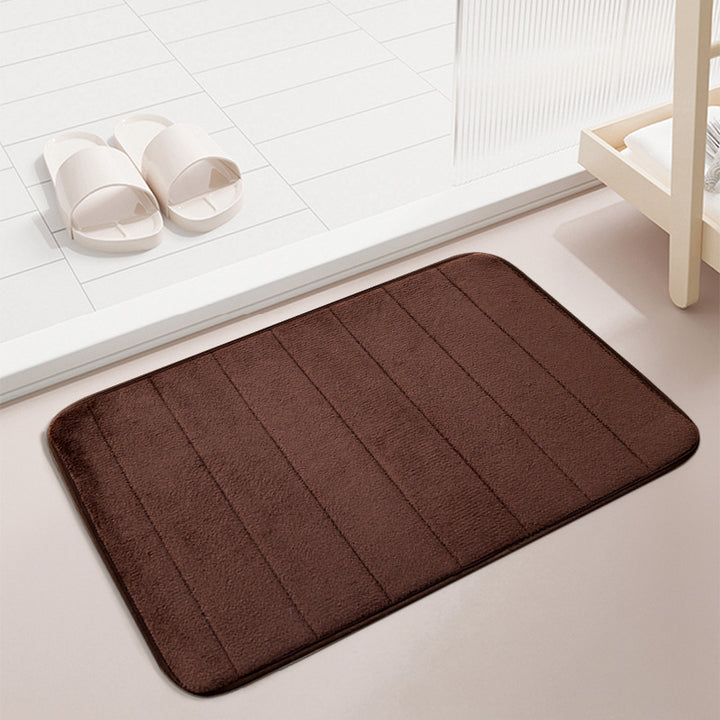 Soft Plush Bathroom Rug Bowlift