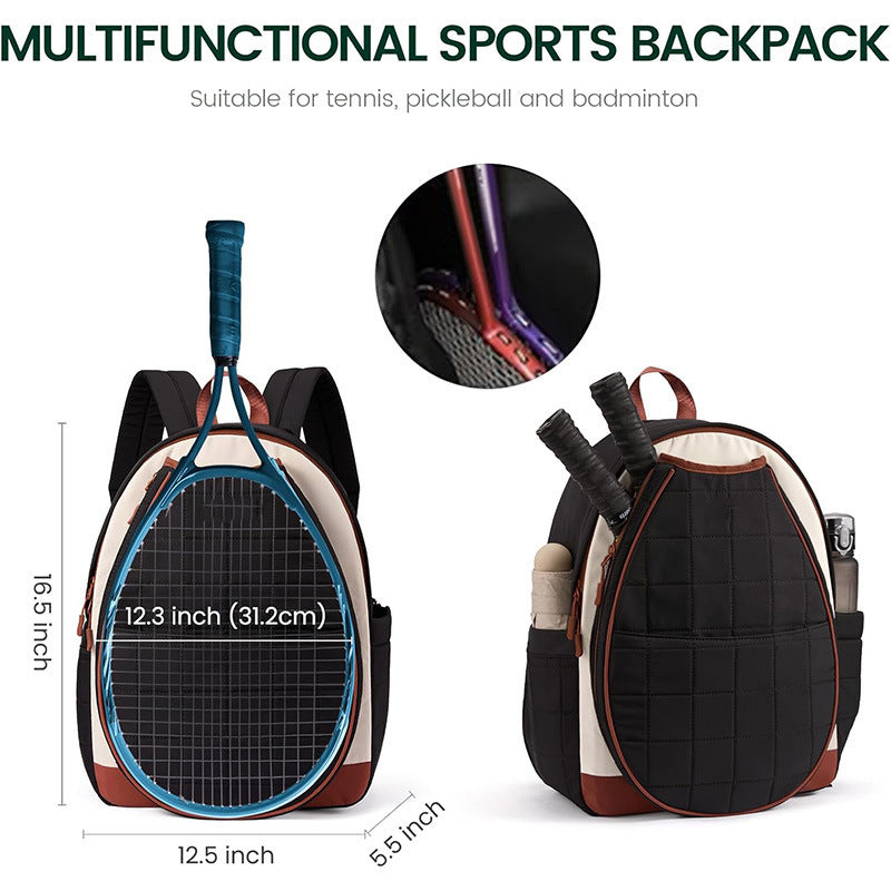 Padded Tennis Racket Backpack Bowlift