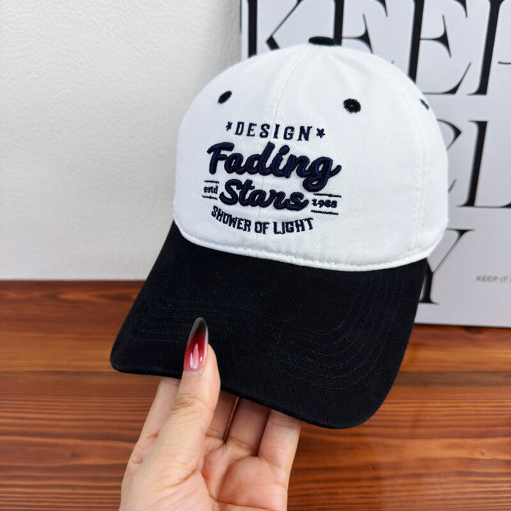 Women's Embroidered Cap with Inspirational Design Bowlift