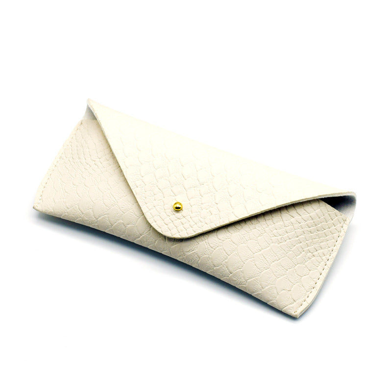 Textured Leather Eyewear Case Bowlift