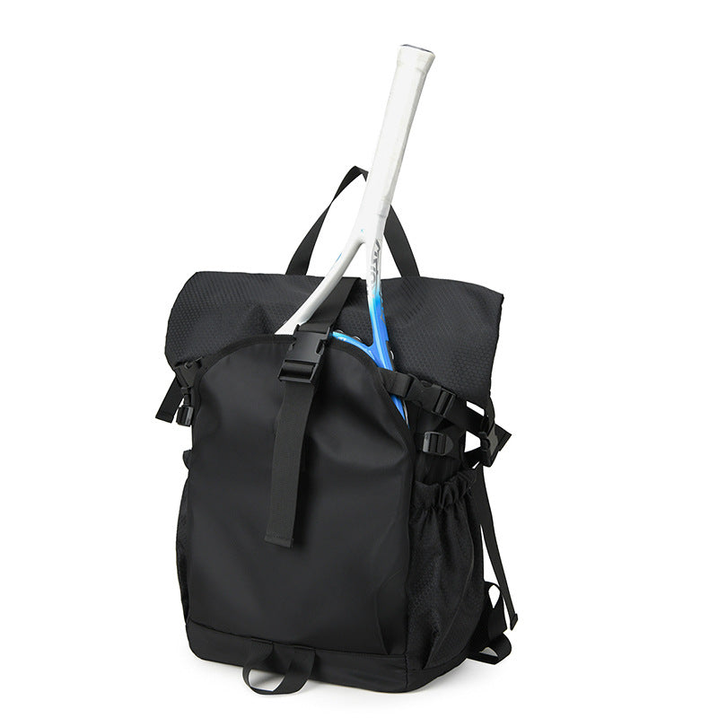 Versatile Outdoor Roll-Top Backpack Bowlift