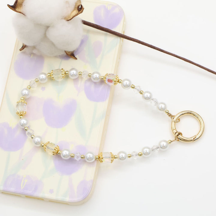 Elegant Beaded Phone Chain Bowlift