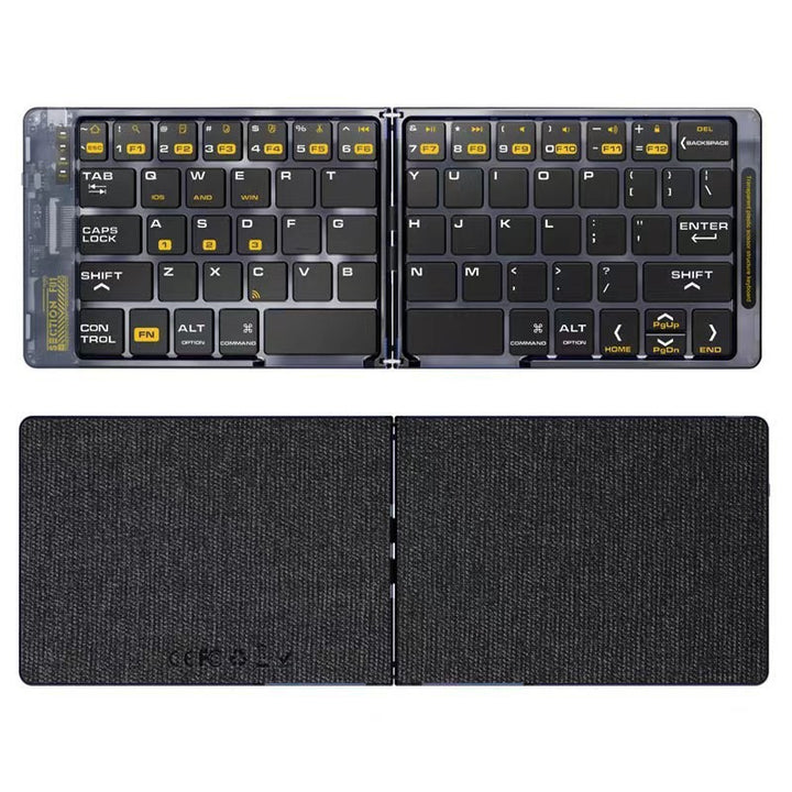 Portable Folding Bluetooth Keyboard Bowlift