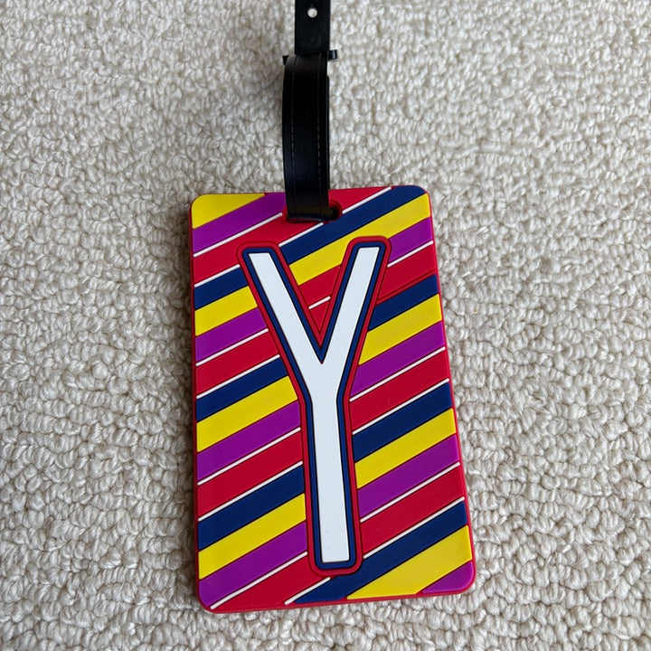 Customized Monogram Luggage Tag Bowlift