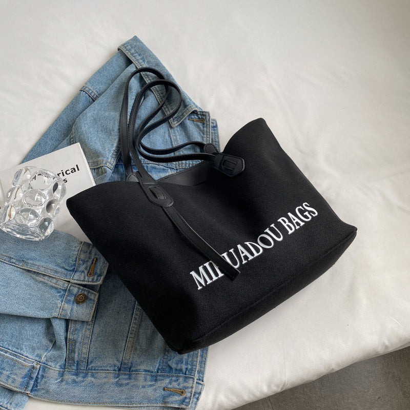 Versatile Canvas Tote Bag Bowlift