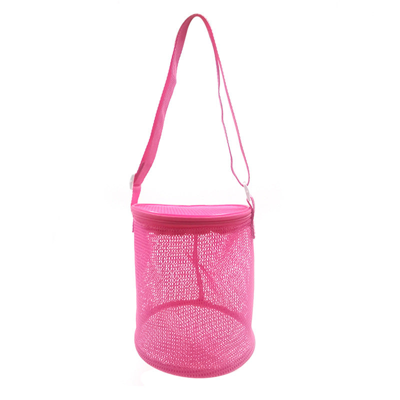 Practical mesh shoulder bag Bowlift