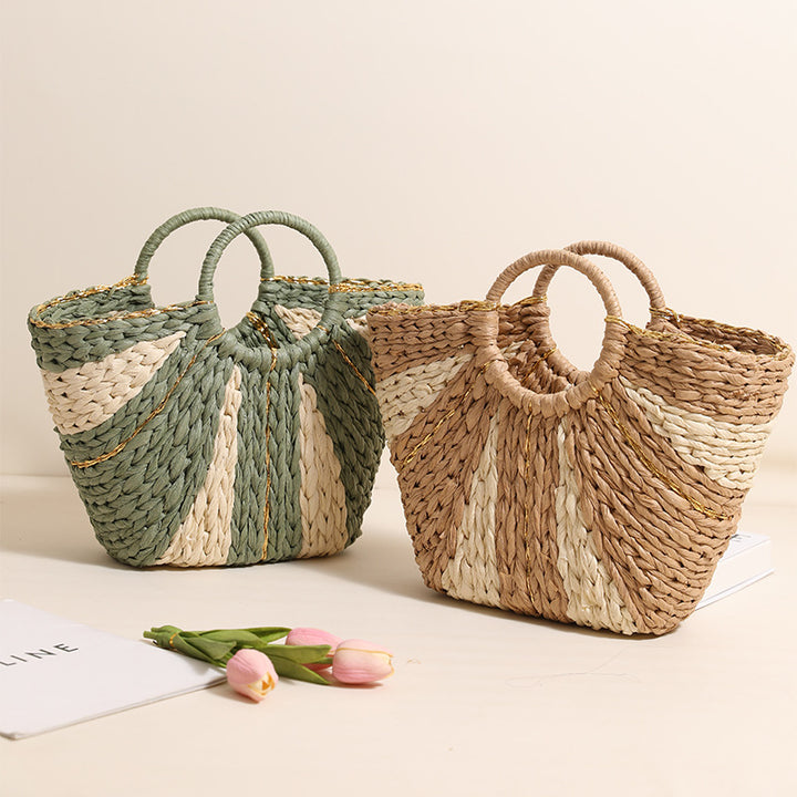 Handcrafted basket bag with innovative design Bowlift
