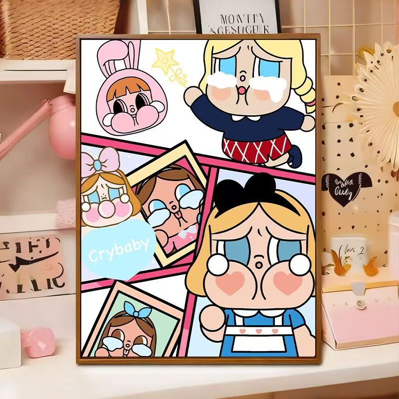 Playful Cartoon Illustration Wall Art Bowlift