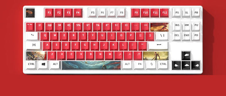 Compact Mechanical Gaming Keyboard Bowlift