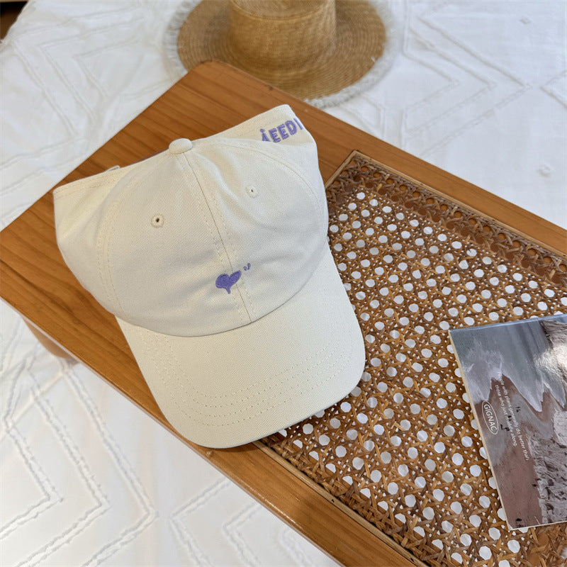 Women's Cute Embroidered Cap Bowlift
