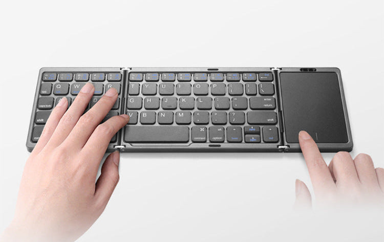 Ultra-Portable Foldable Bluetooth Keyboard Bowlift