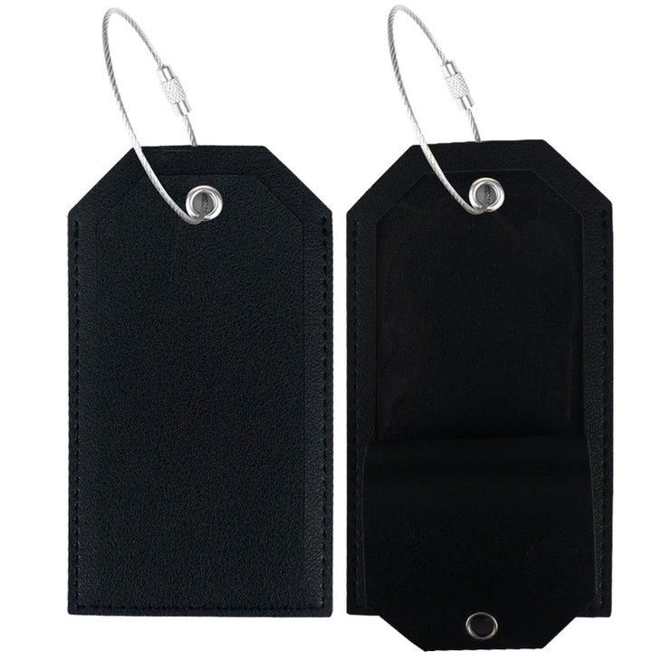 Premium Leather Luggage Tag Bowlift
