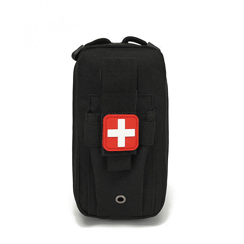 tactical MOLLE first aid pouch heavy-duty nylon drainage grommet organizer Bowlift